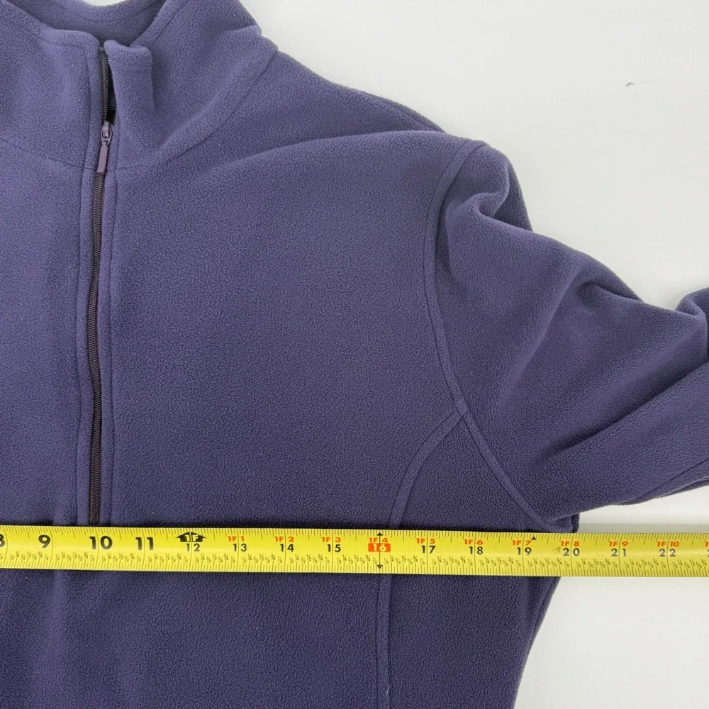 Mammut Womens Purple‎ Tecnopile Fleece Quarter Zip Pullover Sweater 1040-00130 L